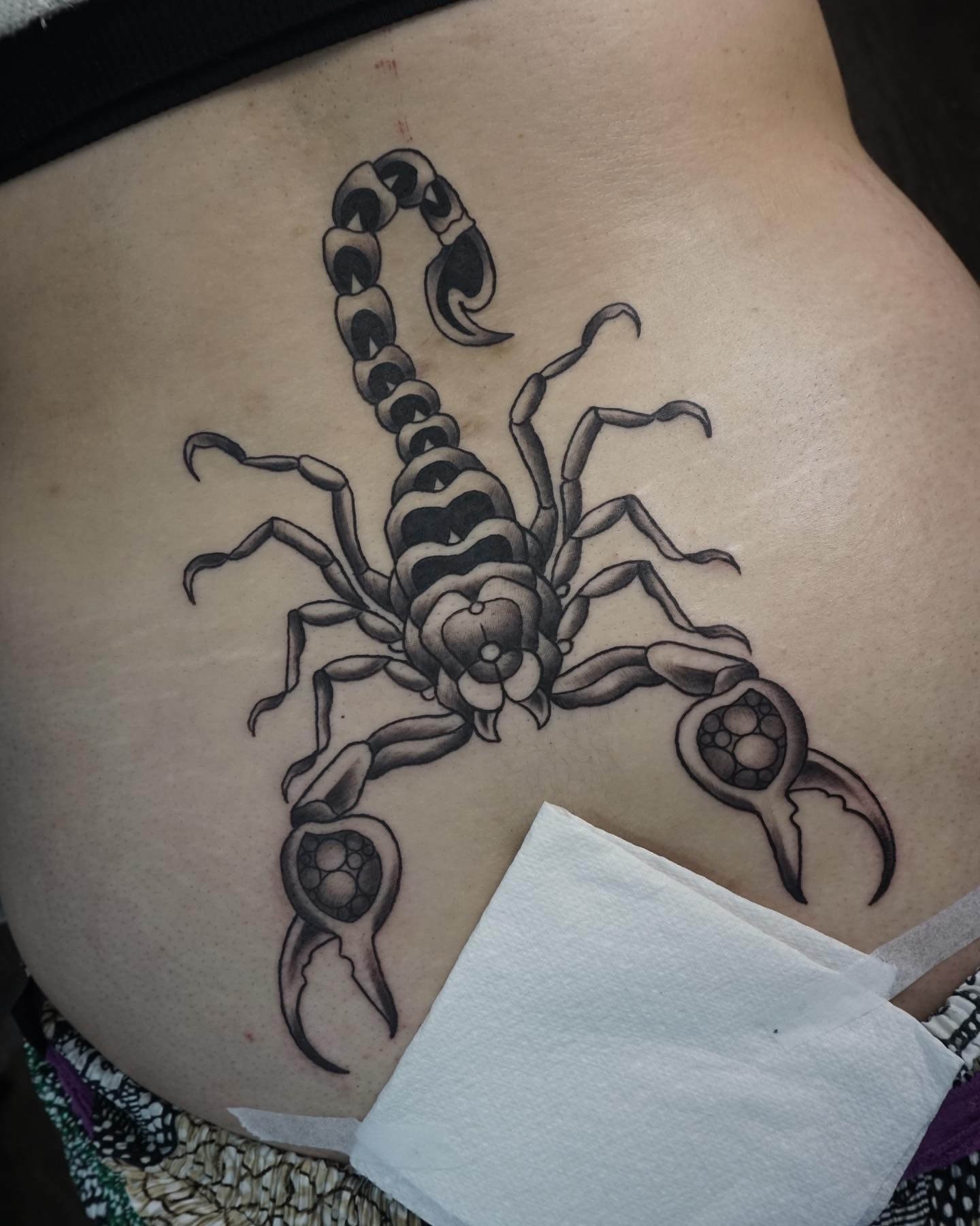 Scorpion Tattoo Cover-Up For Women