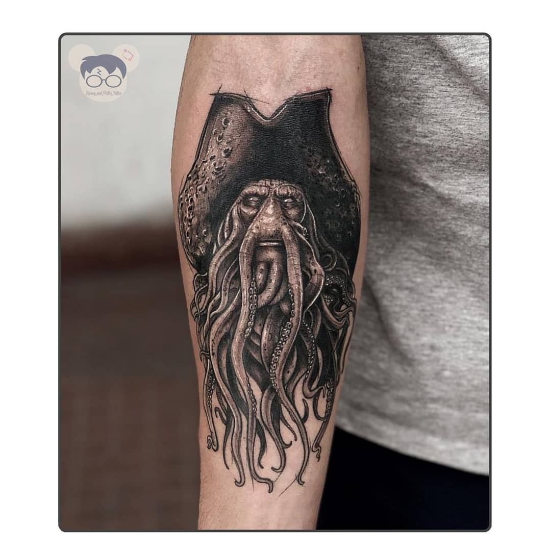 Wicked Davy Jones Tattoo