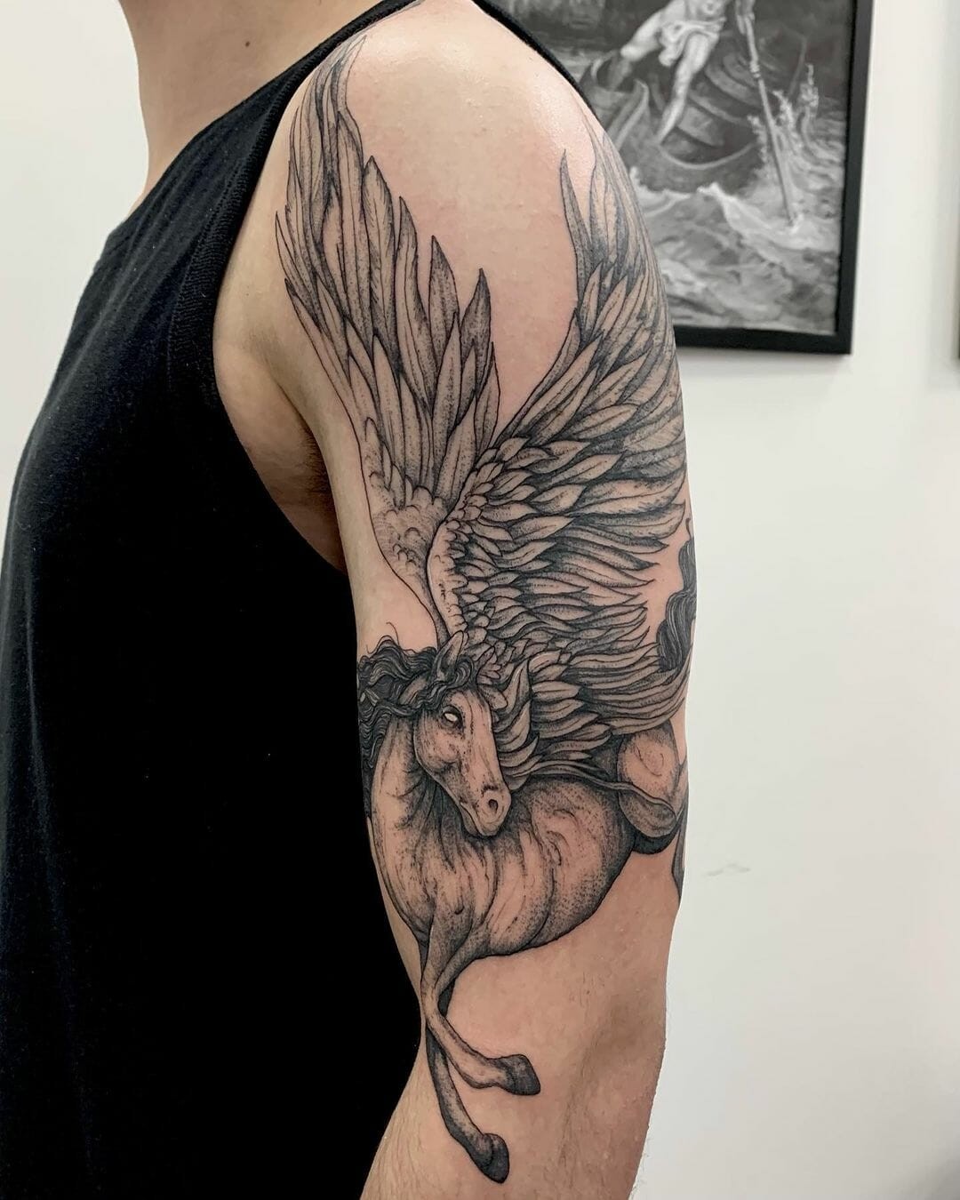 The Mystical Pegasus Tattoo