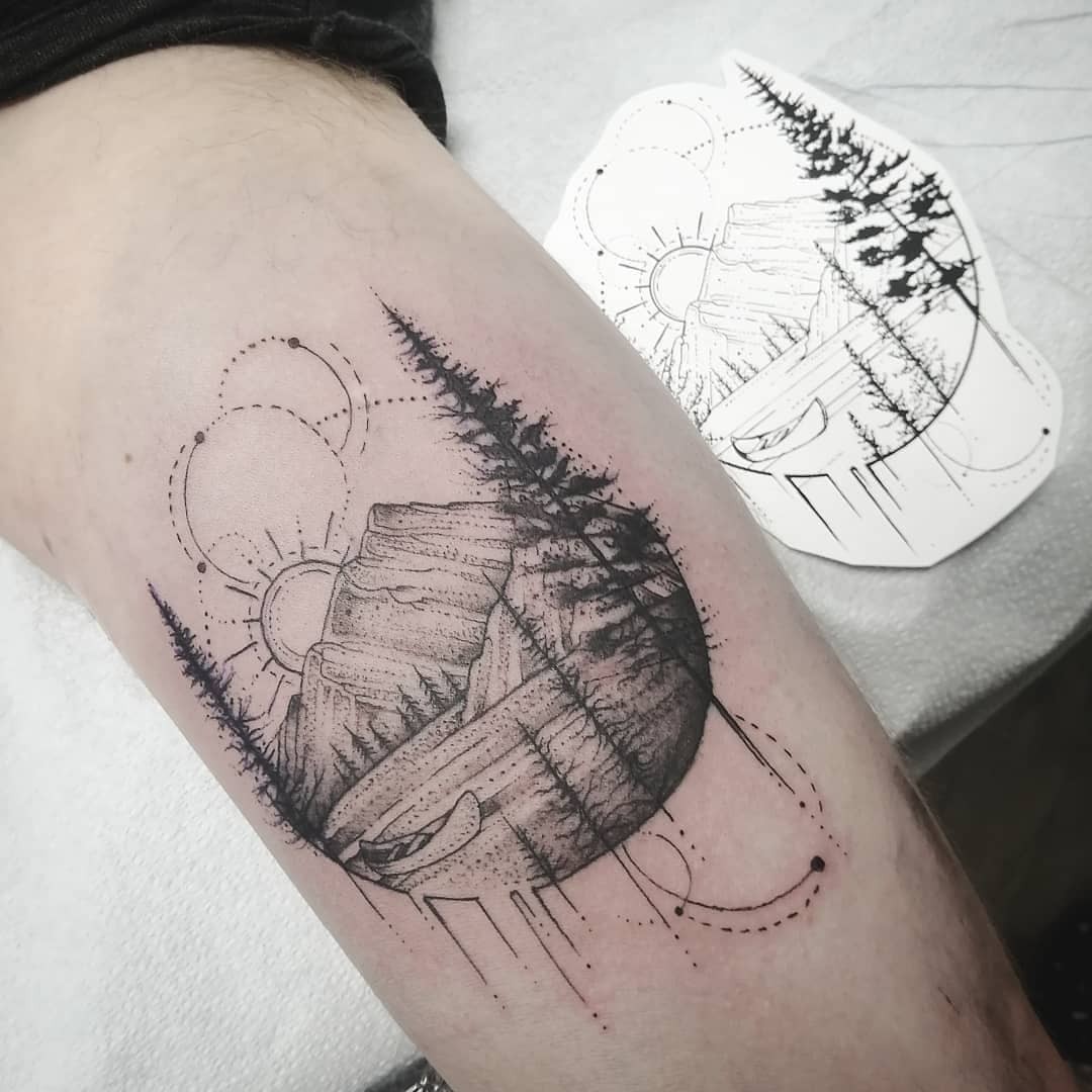 Landscape Tattoo