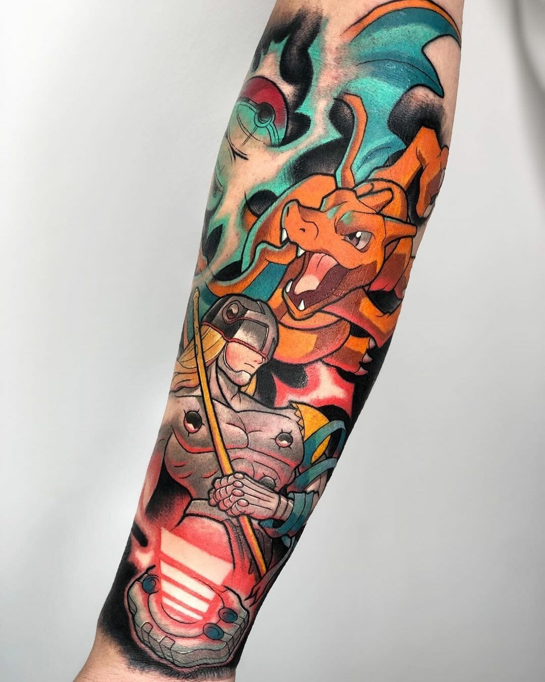 Pokemon Sleeves Tattoo