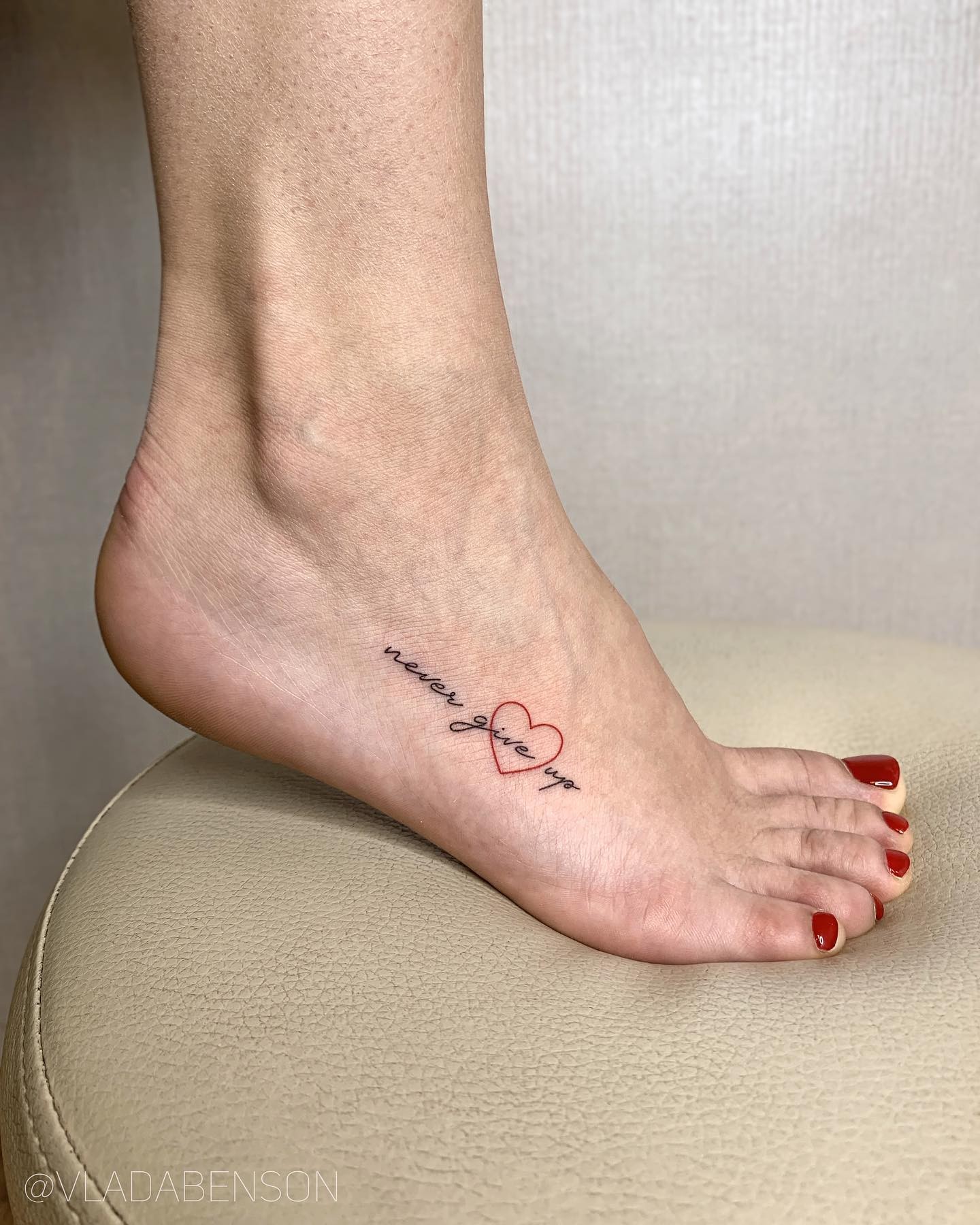 Fine Line Foot Tattoo Ideas