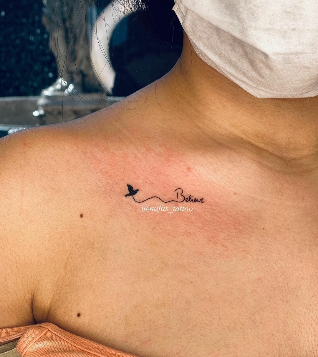 Small Believe Tattoo