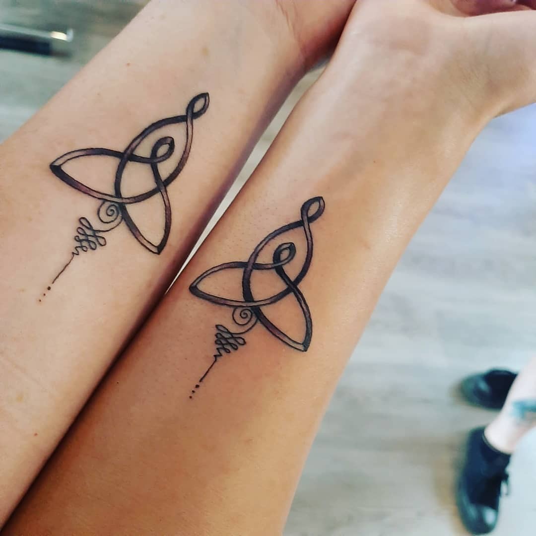 Matching Celtic Knot Tattoo