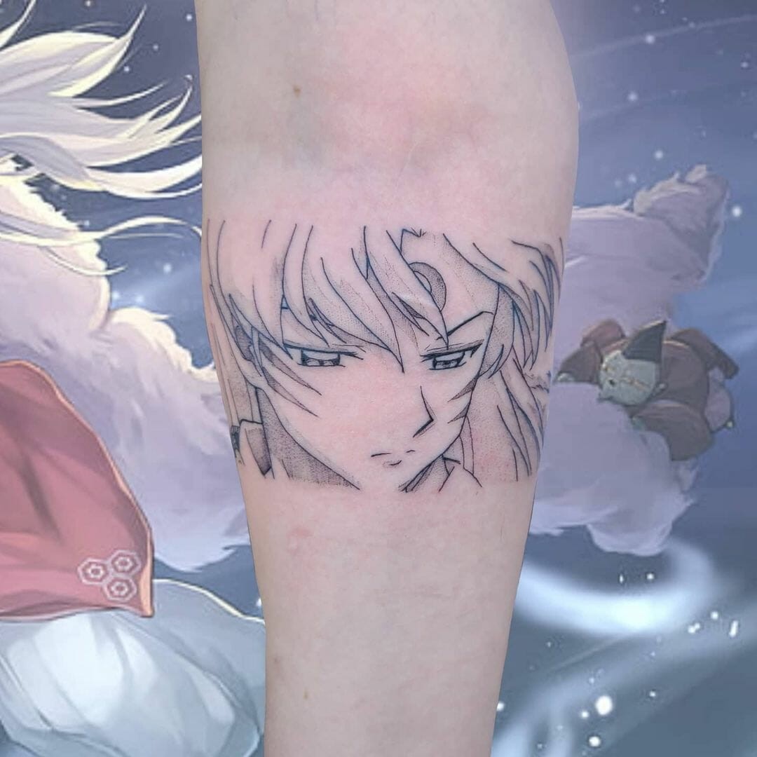 Inuyasha Illustration Tattoo