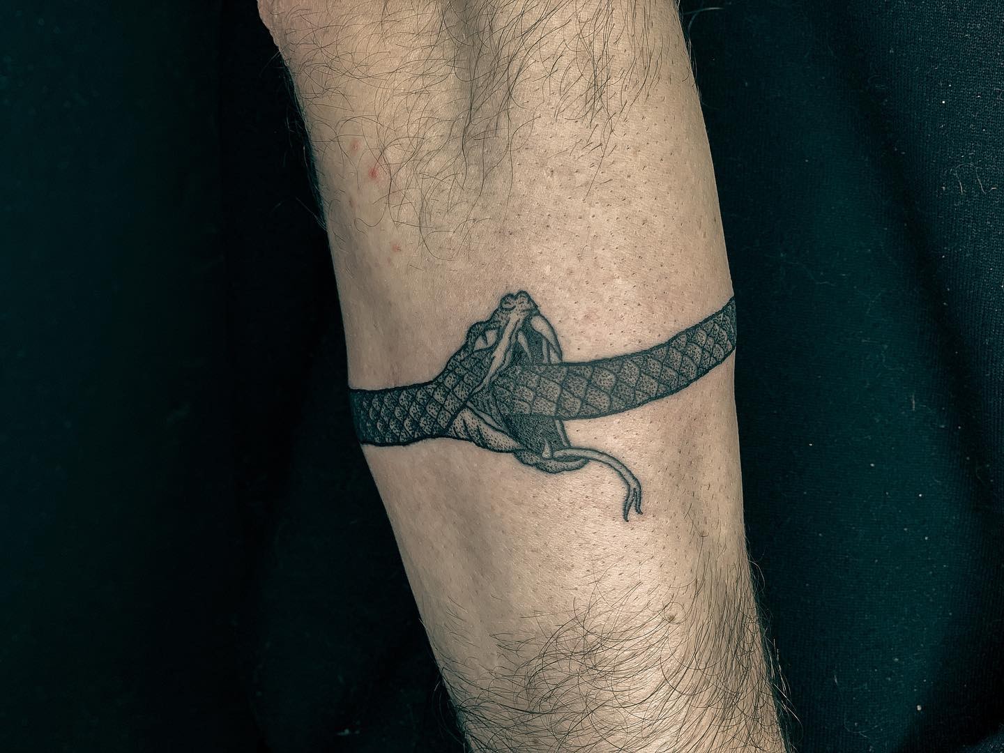 Ouroboros Bracelet Tattoo