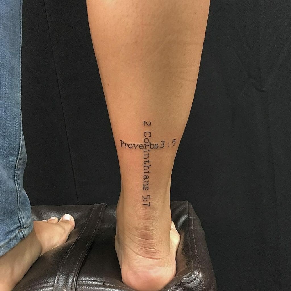 The Biblical Command Verse Tattoo