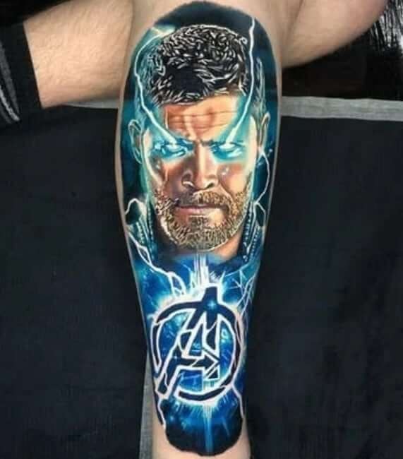 Thor The Thunder God Tattoo