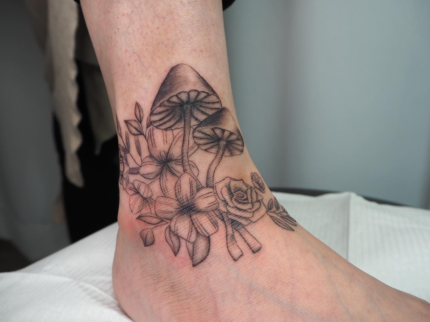 Creative And Whimsical Ideas For Your Rose On Foot Tattoo