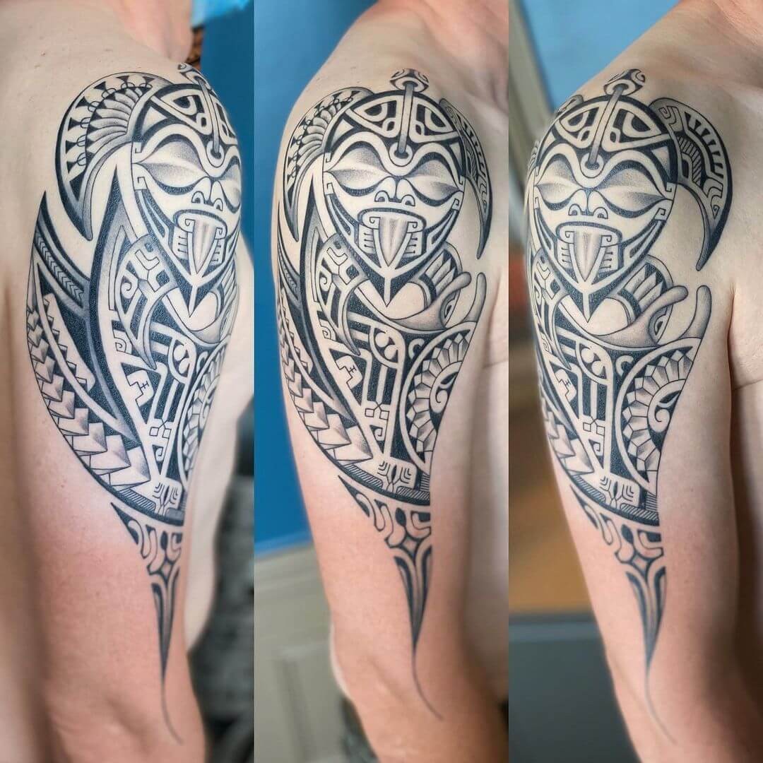 Tiki Tribal Spirit Tattoo