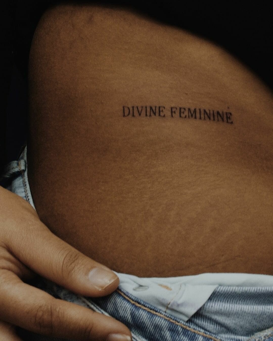 ‘Divine Feminine’ Body Positivity Tattoo