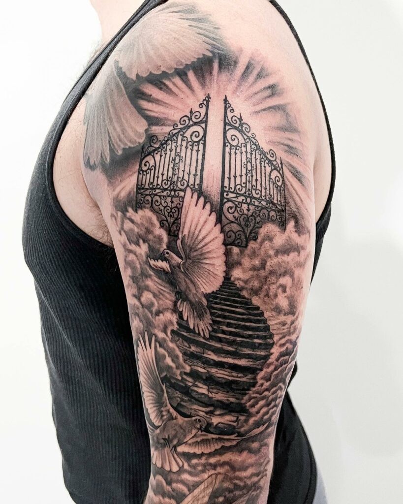 Gates Of Heaven Tattoo