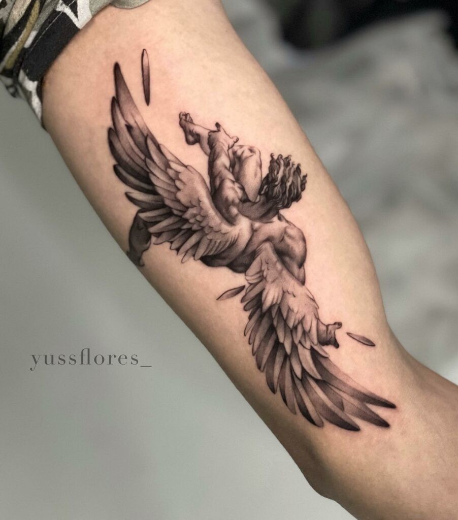 Angel tattoo