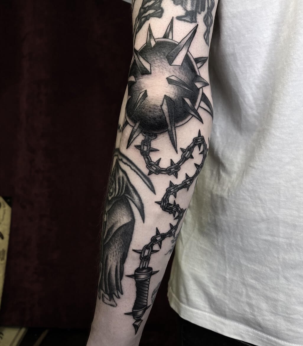 Flail Sleeve Tattoo