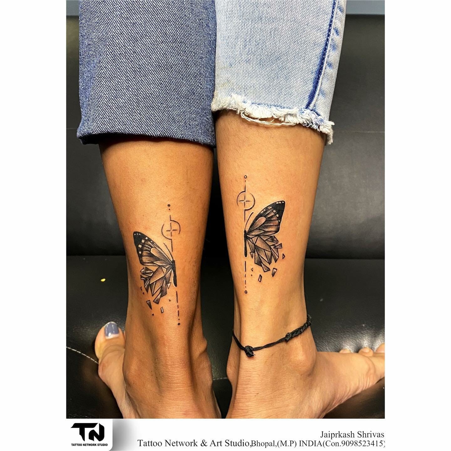 Couple Butterfly Tattoo