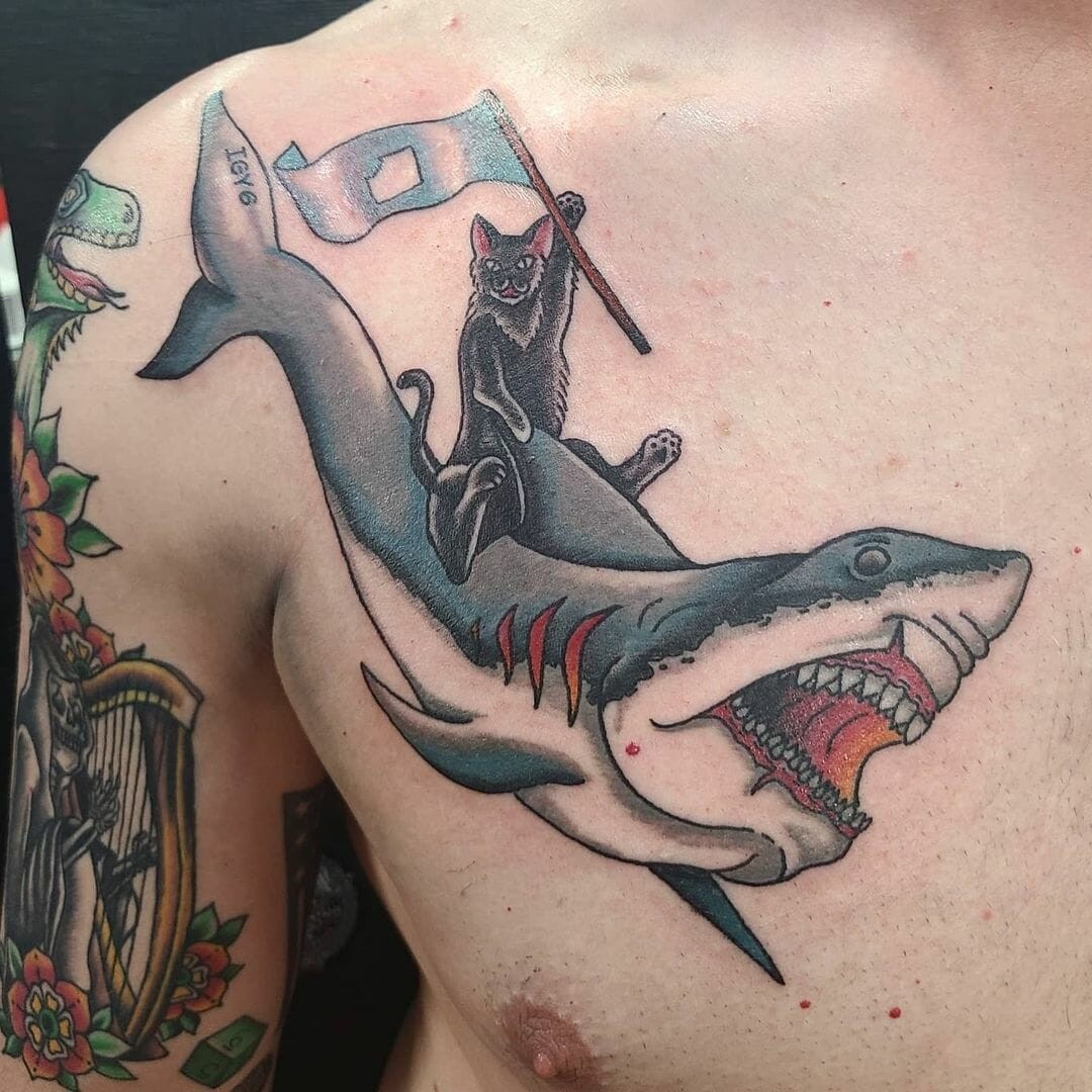 The Reaper Shark Tattoo