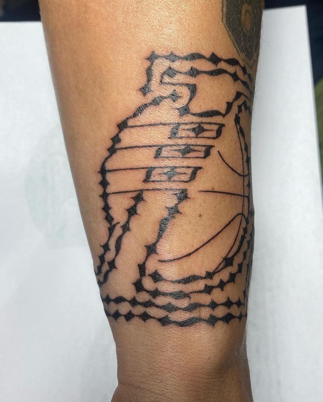 Laker Logo Tattoo