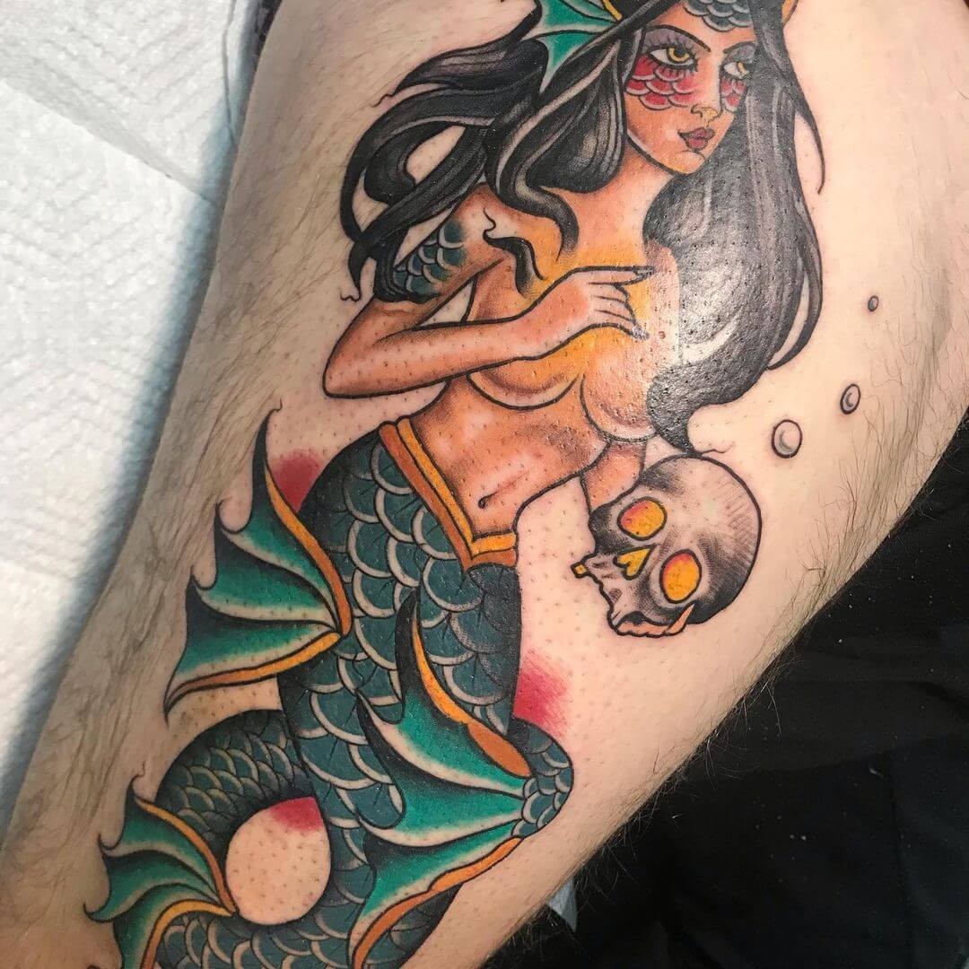 Dramatic Unique Image Of A Siren For People Who Love Color