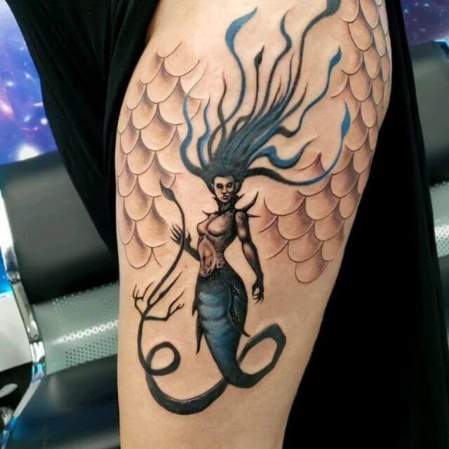 Mystical And Greek Inspired Siren Tattoos For Men