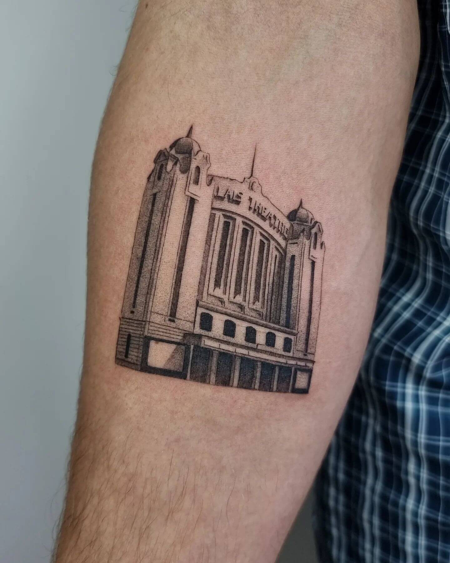 Palais Theatre Architecture Tattoo