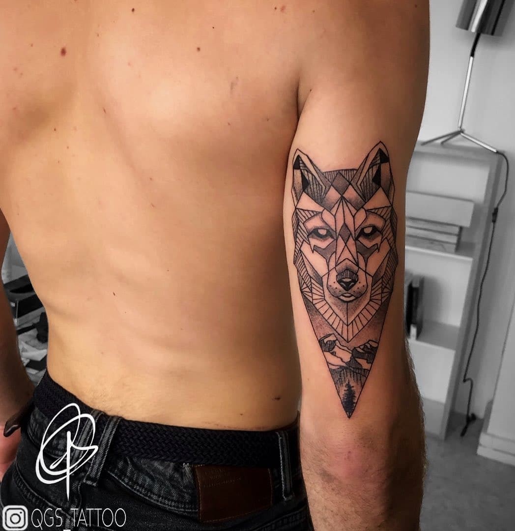 Solid Black Tattoo Designs