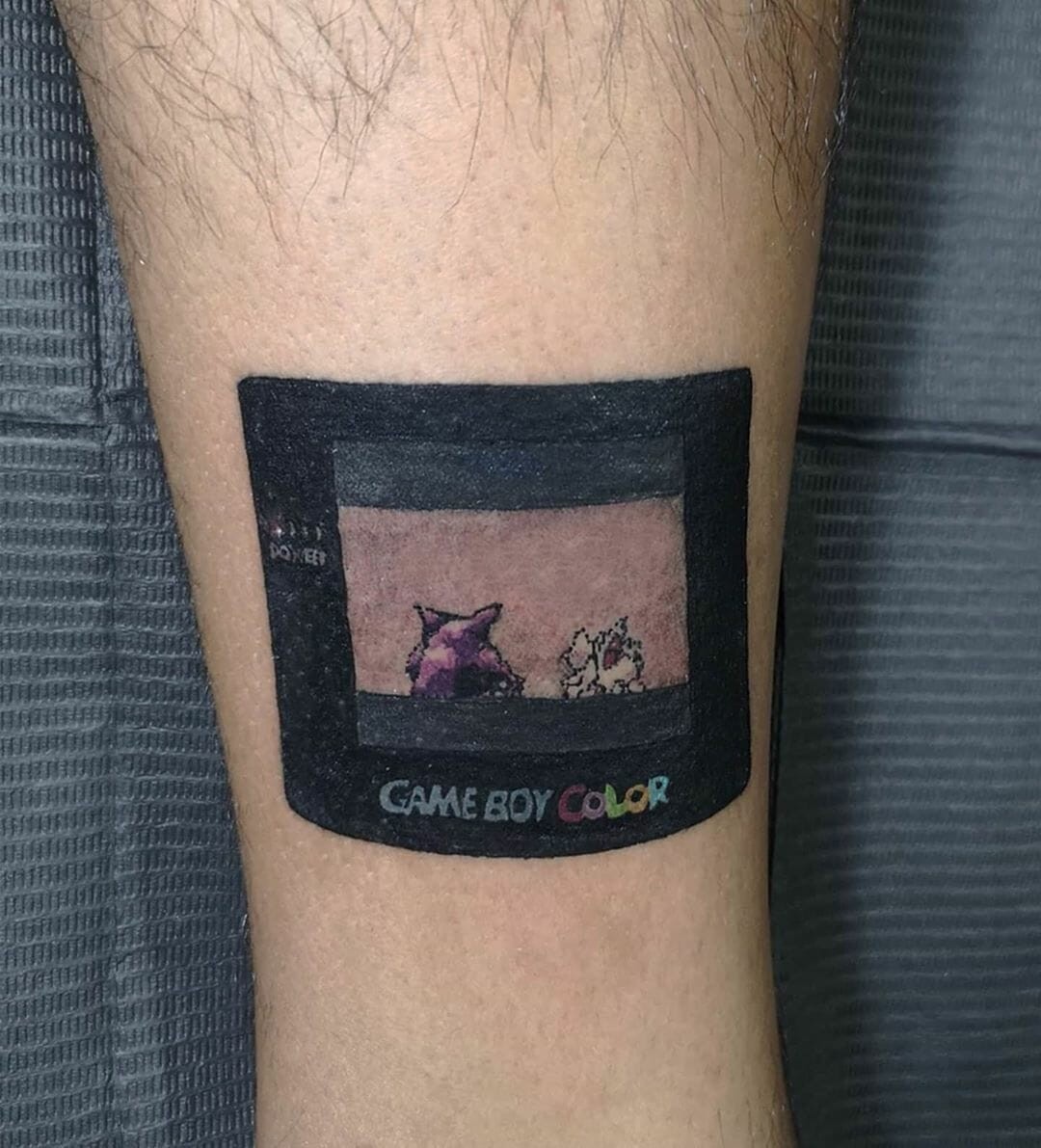 Realistic Game Boy Ink Design