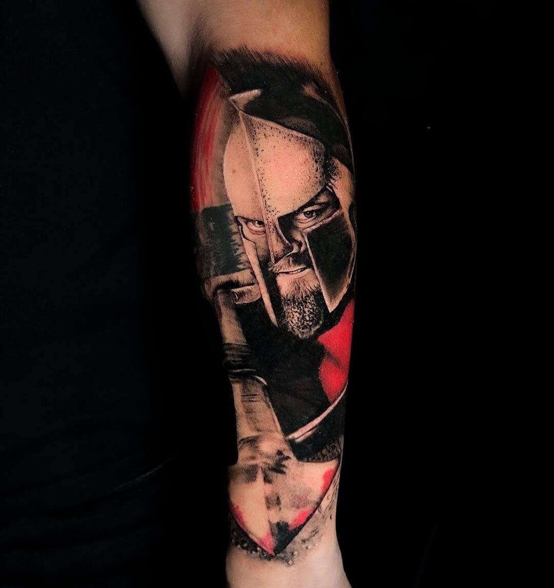 The Great King Leonidas Tattoo