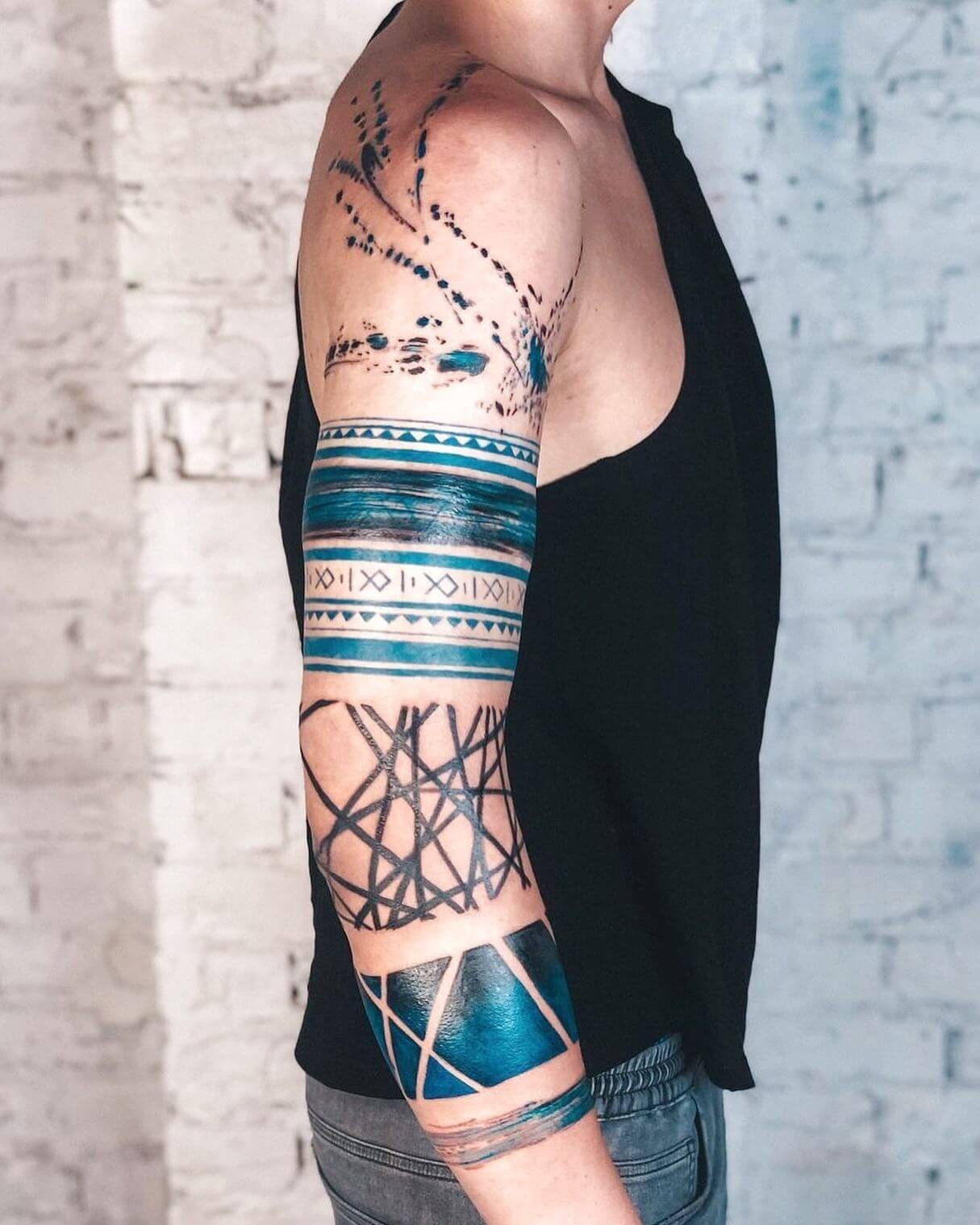 Tribal Armband Tattoo