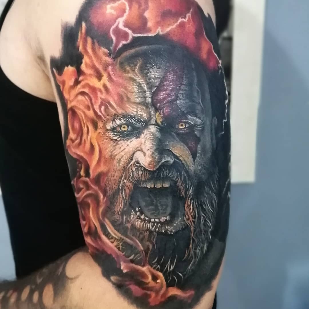 Flames Tattoo