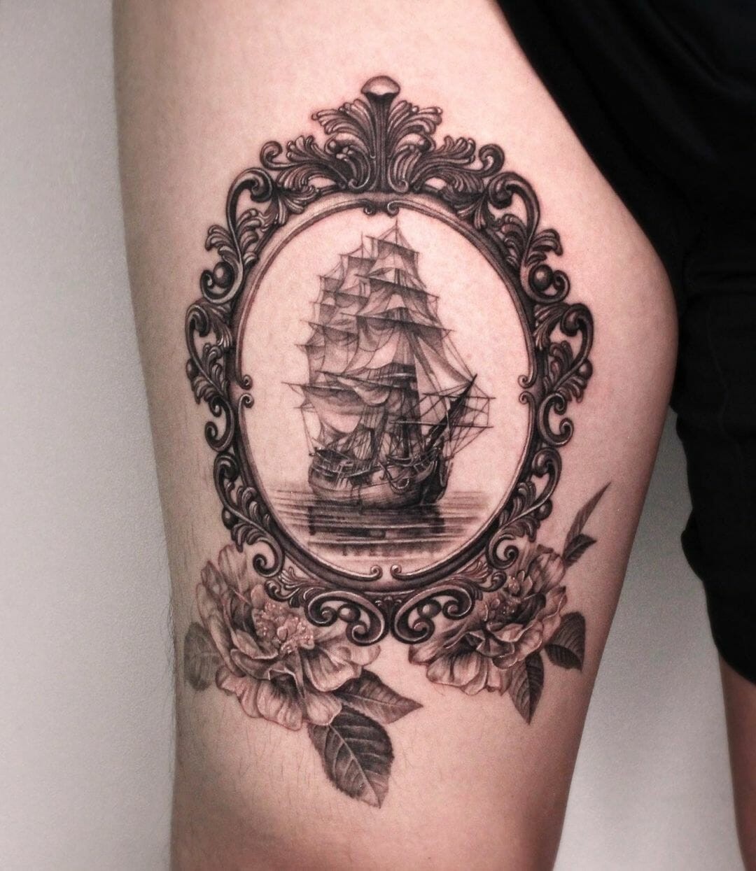 Vintage Boat Tattoo