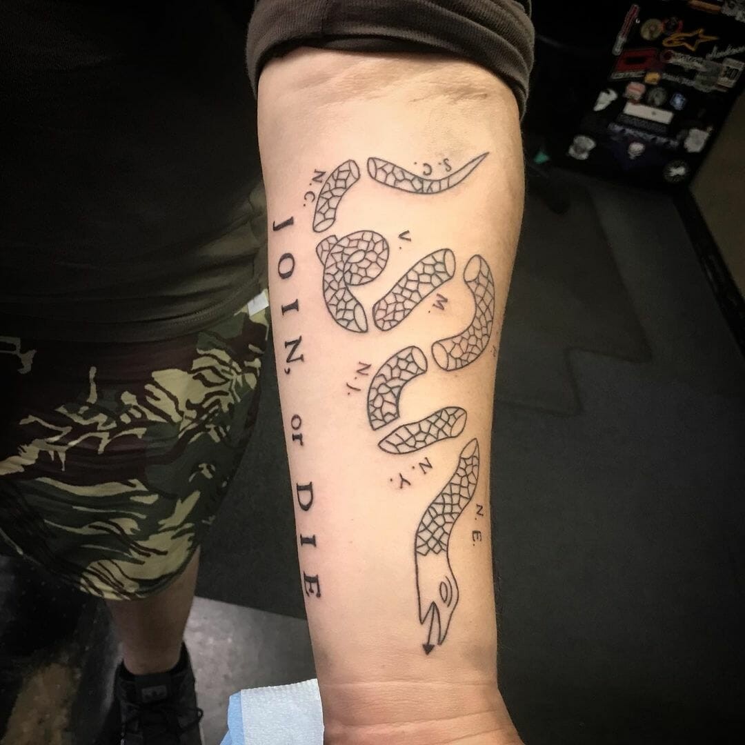 Don’t Tread On Me Tattoo From History