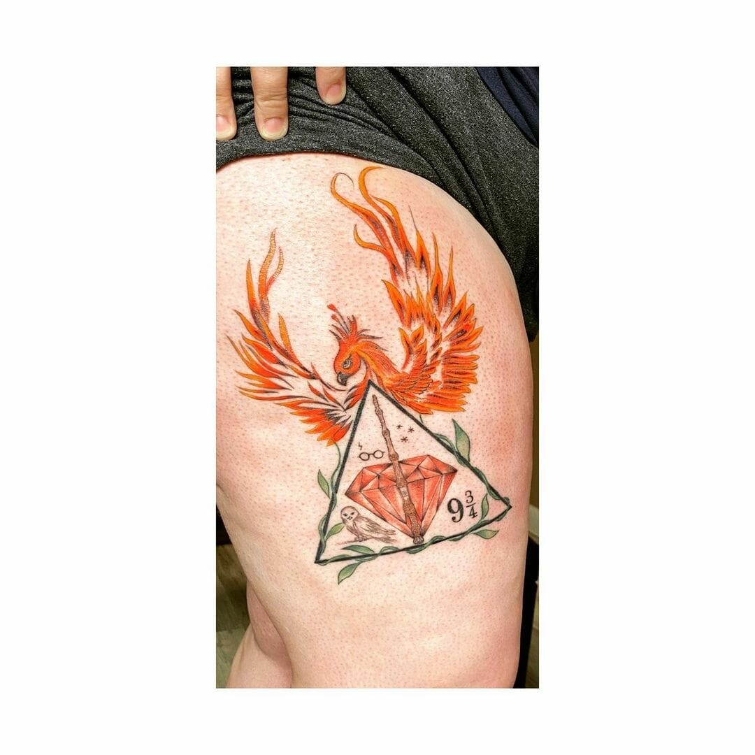 Mystical Phoenix Tattoo