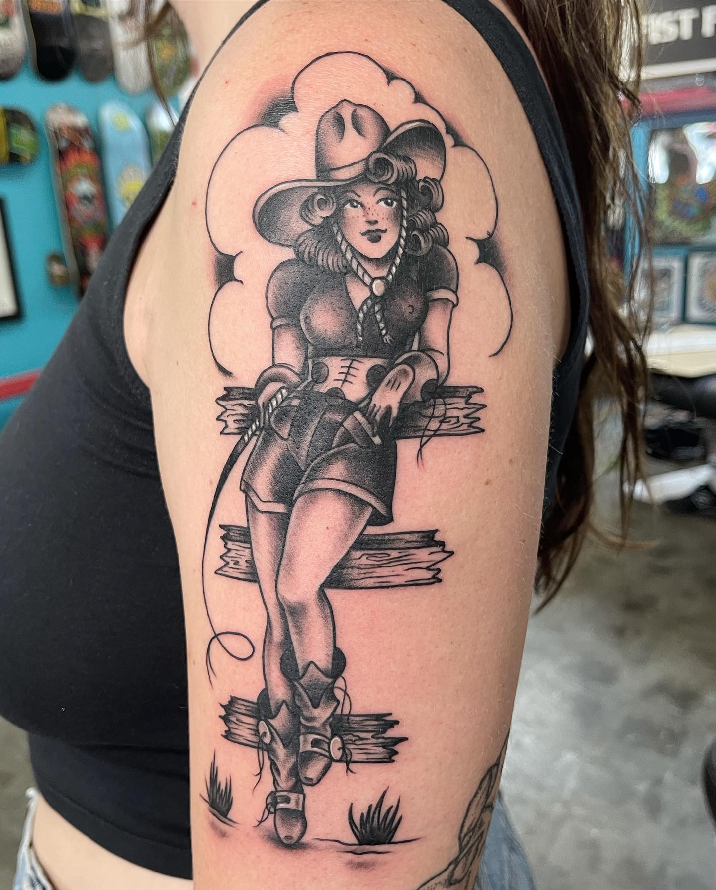 Personal Temptation Sailor Jerry Pin-up Tattoo