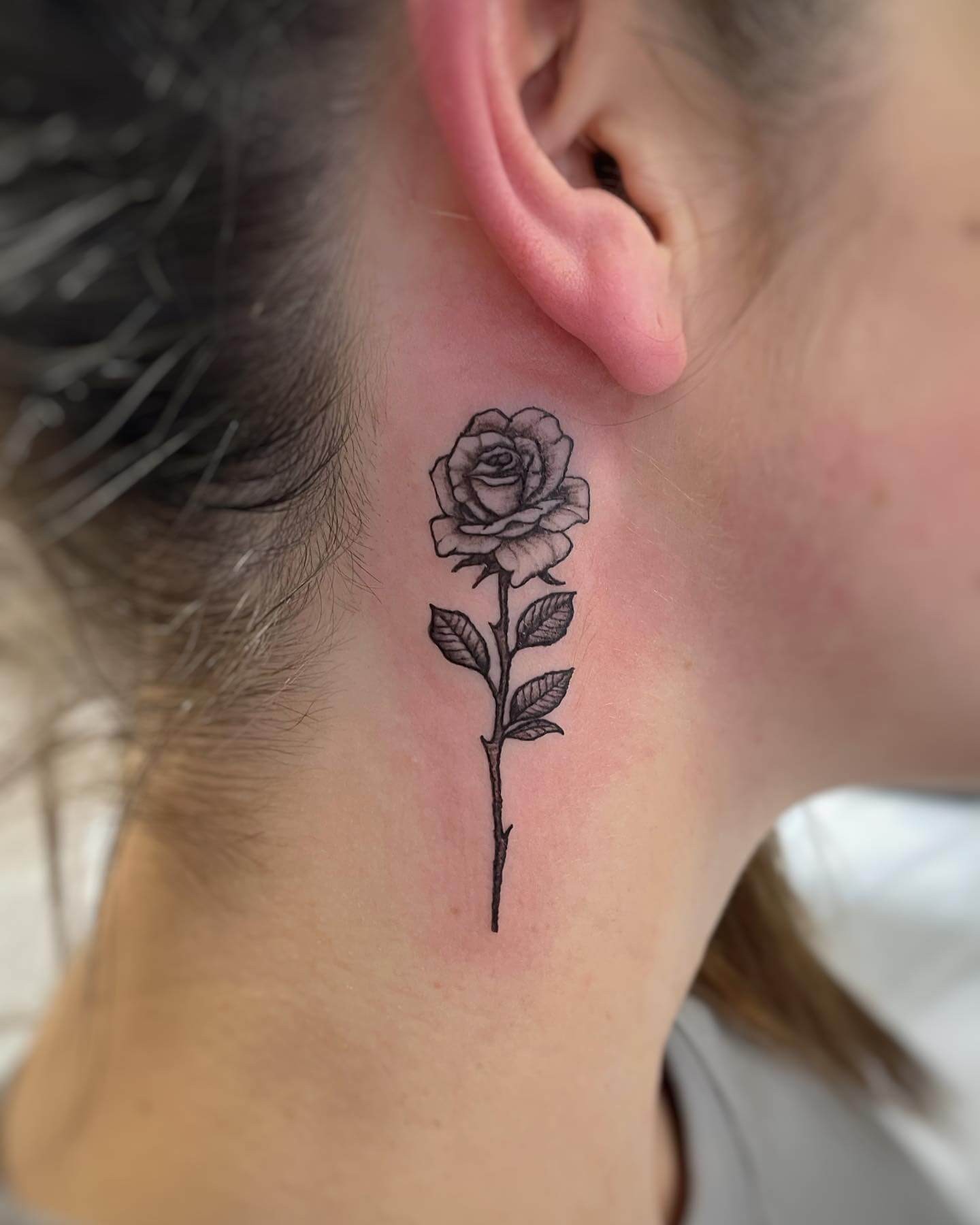 Simple Flower Tattoo – Roses