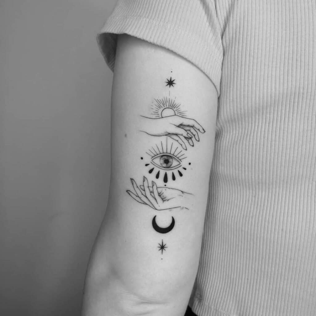 Evil Eye Tattoo