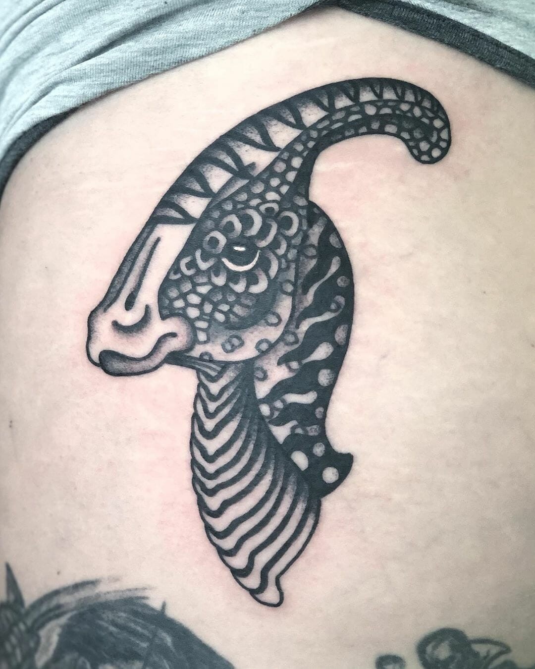 Parasaurolophus Tattoo