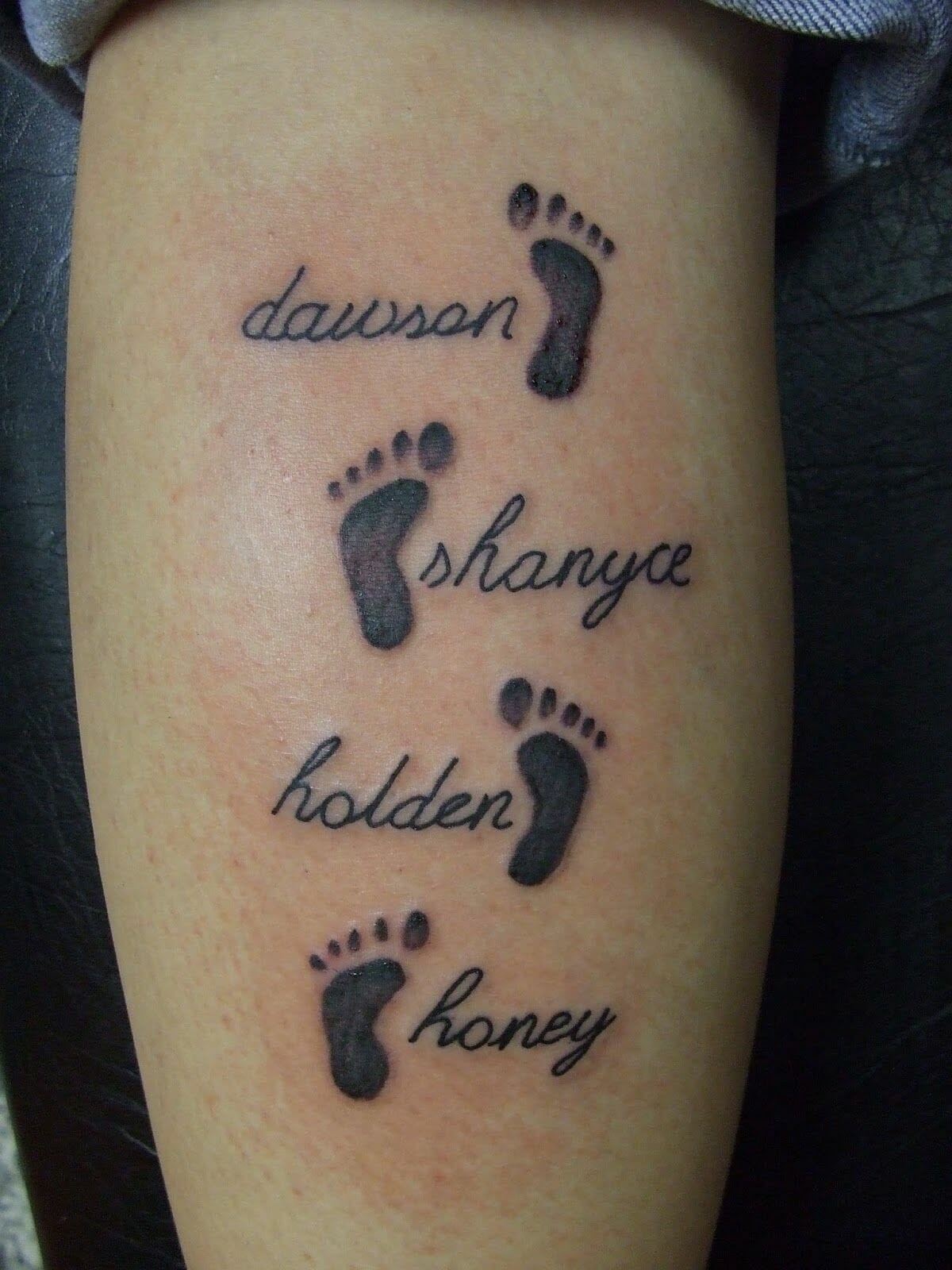 Footprints Tattoo Baby Footprints