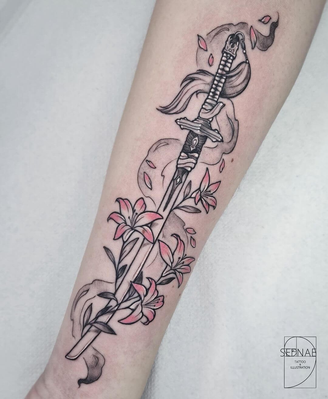 Nier Automata Sword Tattoo