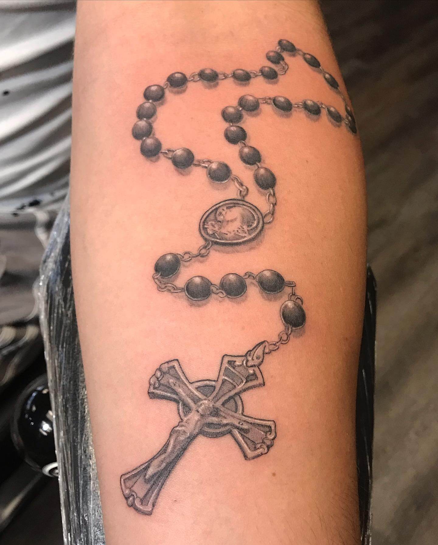 Cross Tattoo Design For Nephew