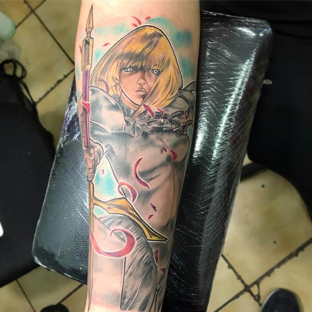 Clare Claymore Tattoo