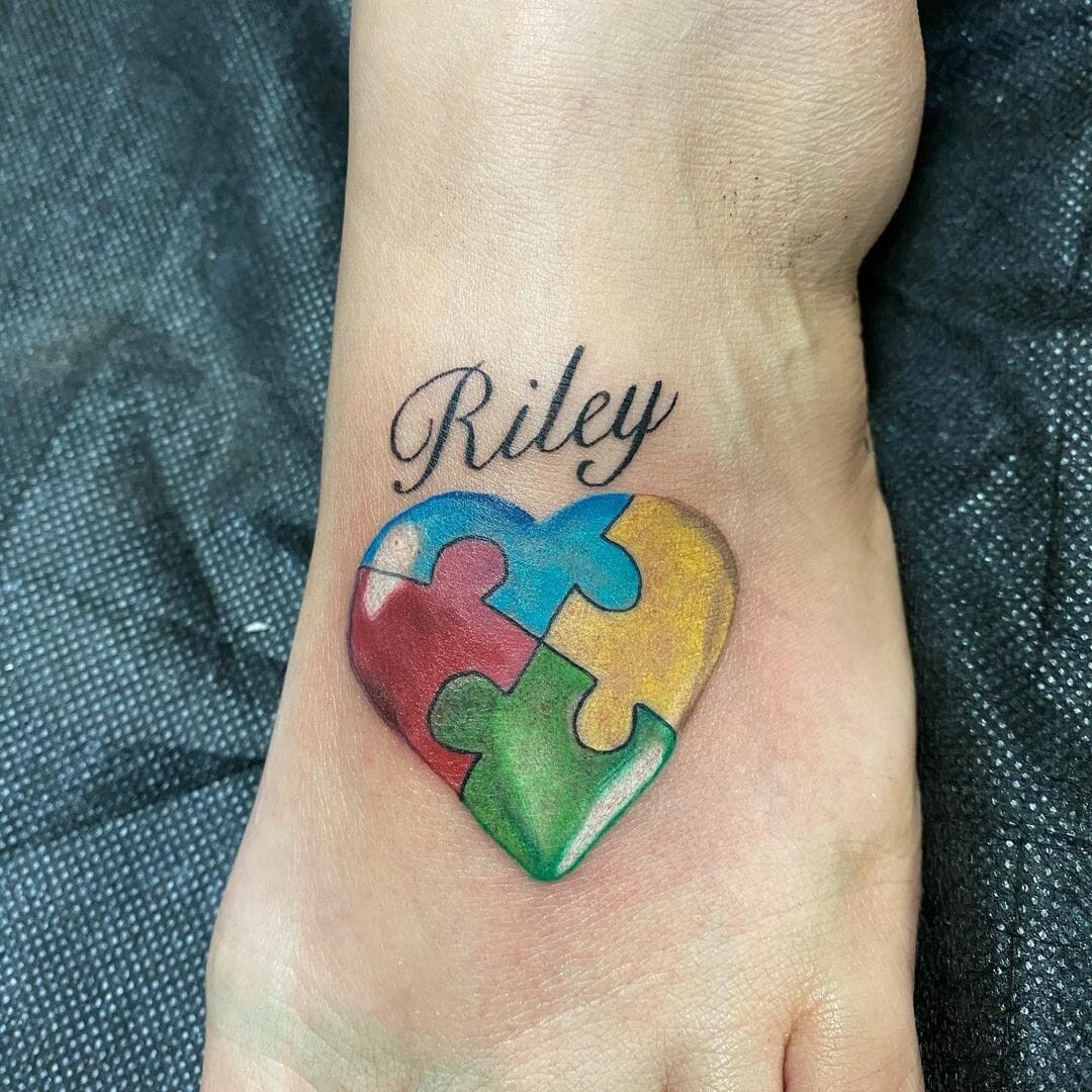 Personalised Autism Tattoo