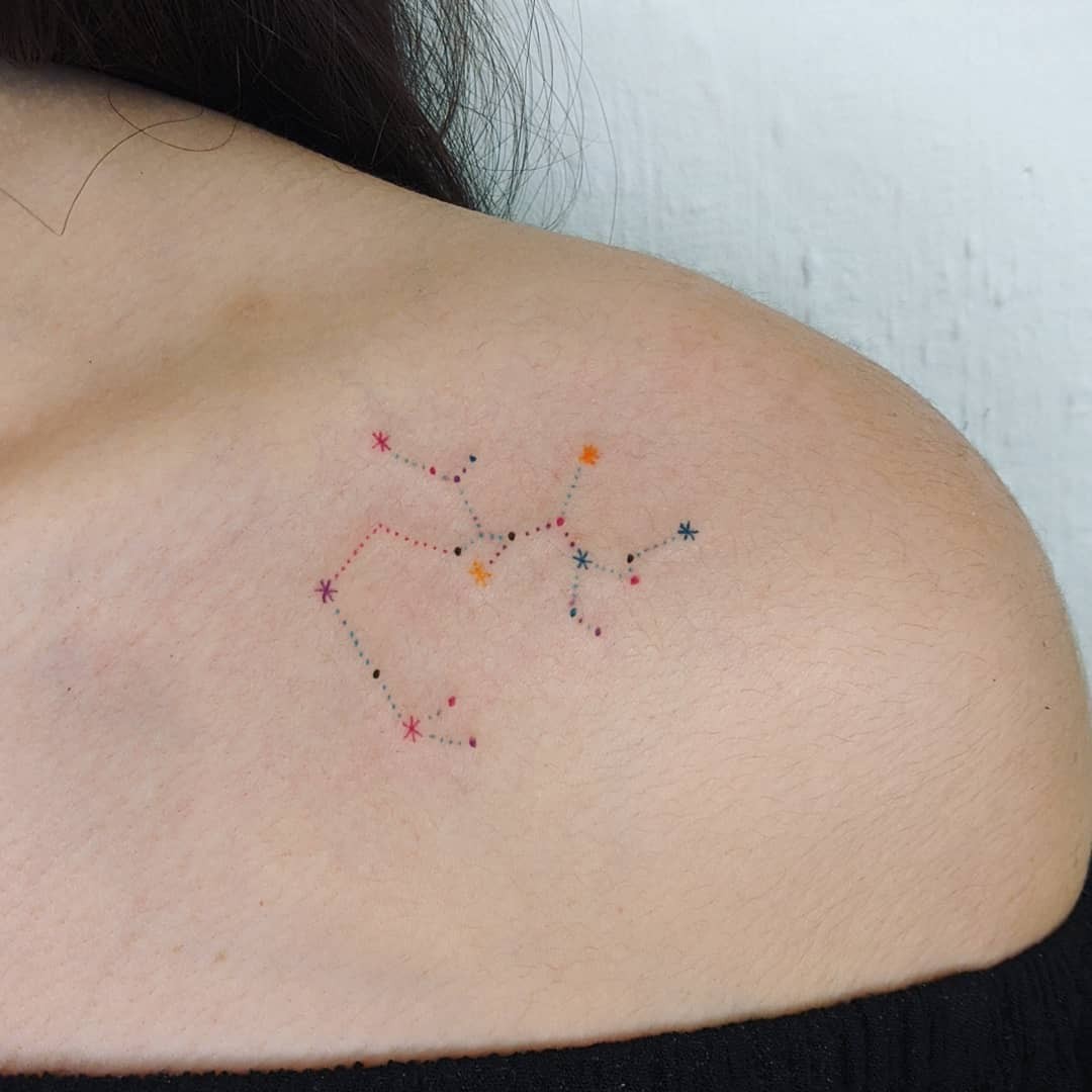 Sagittarius Constellation Tattoo