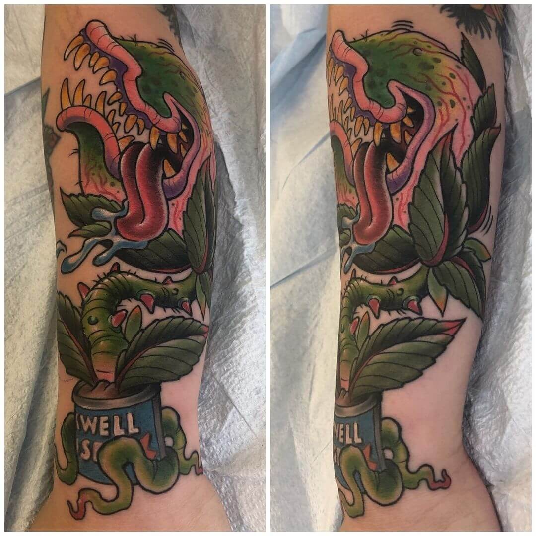 Thirsty Audrey II Tattoo