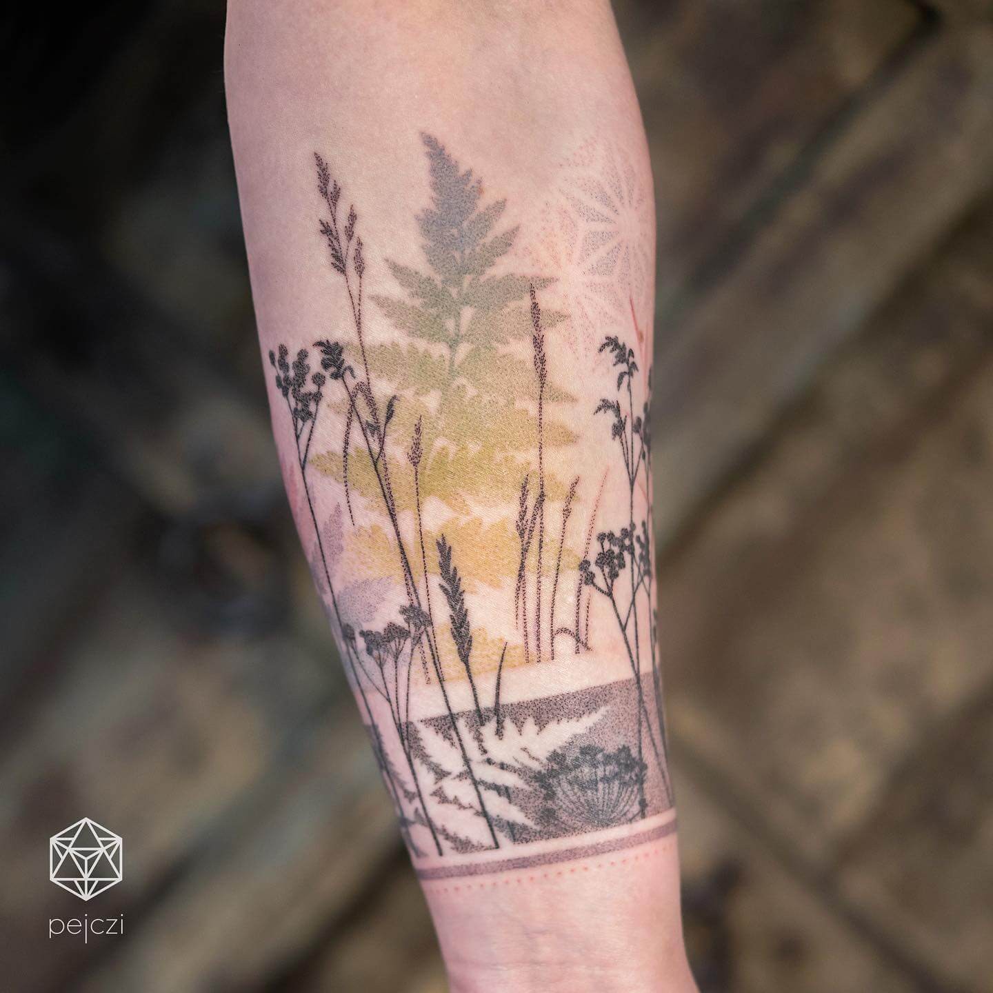 Landscape Armband Tattoo