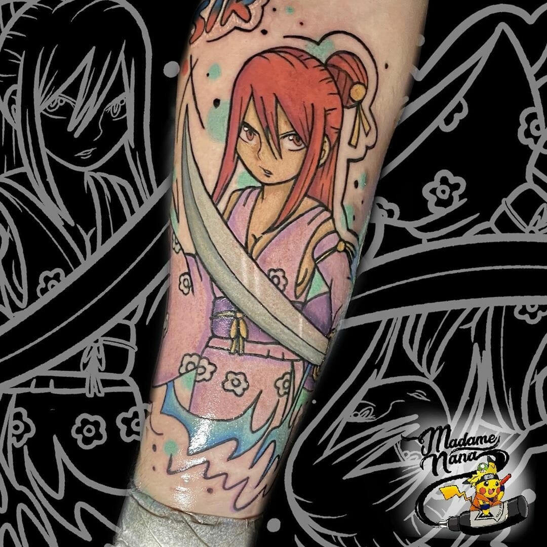 Fairy Tail Anime Tattoo