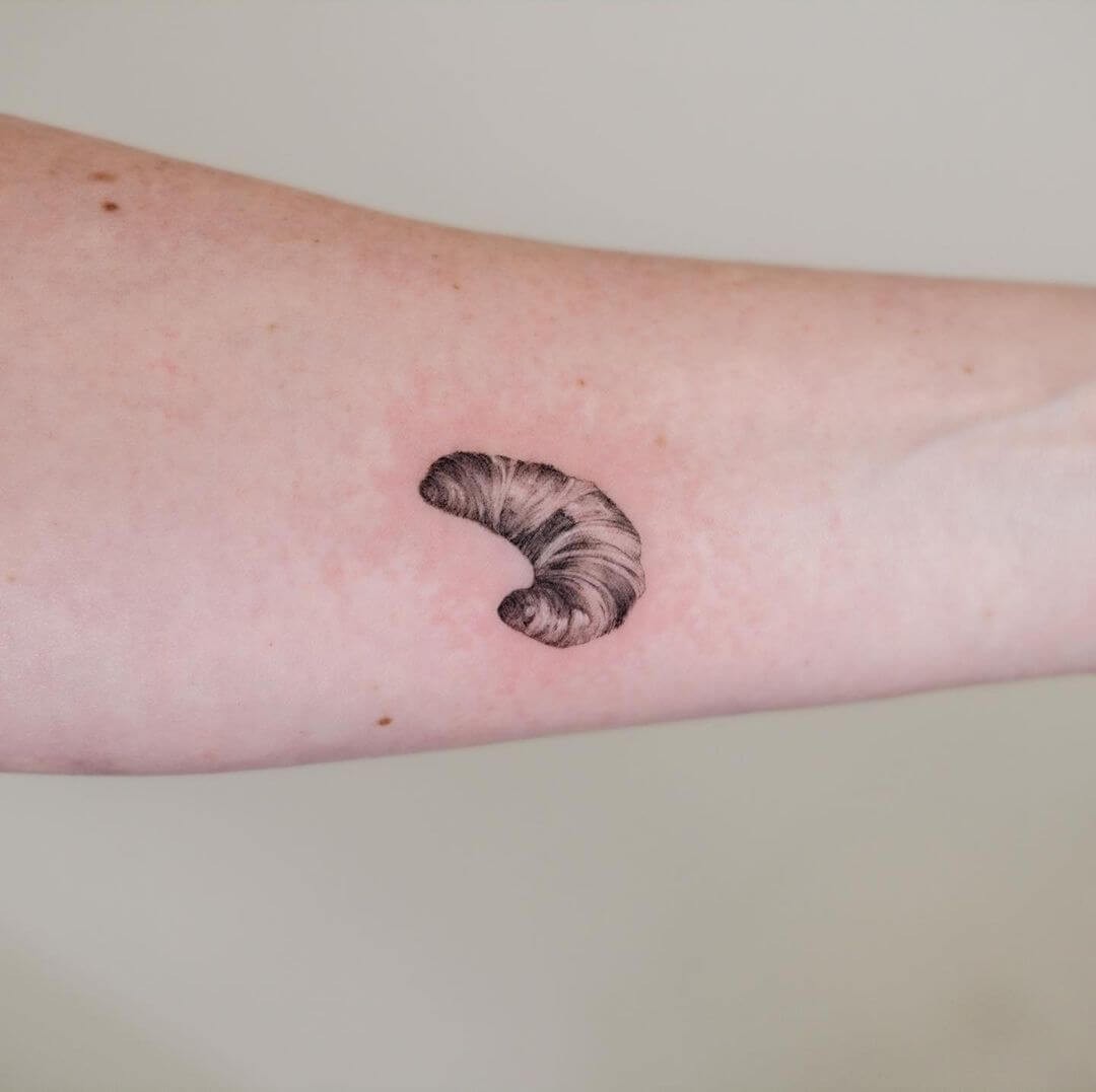 Moon Croissant Tattoo