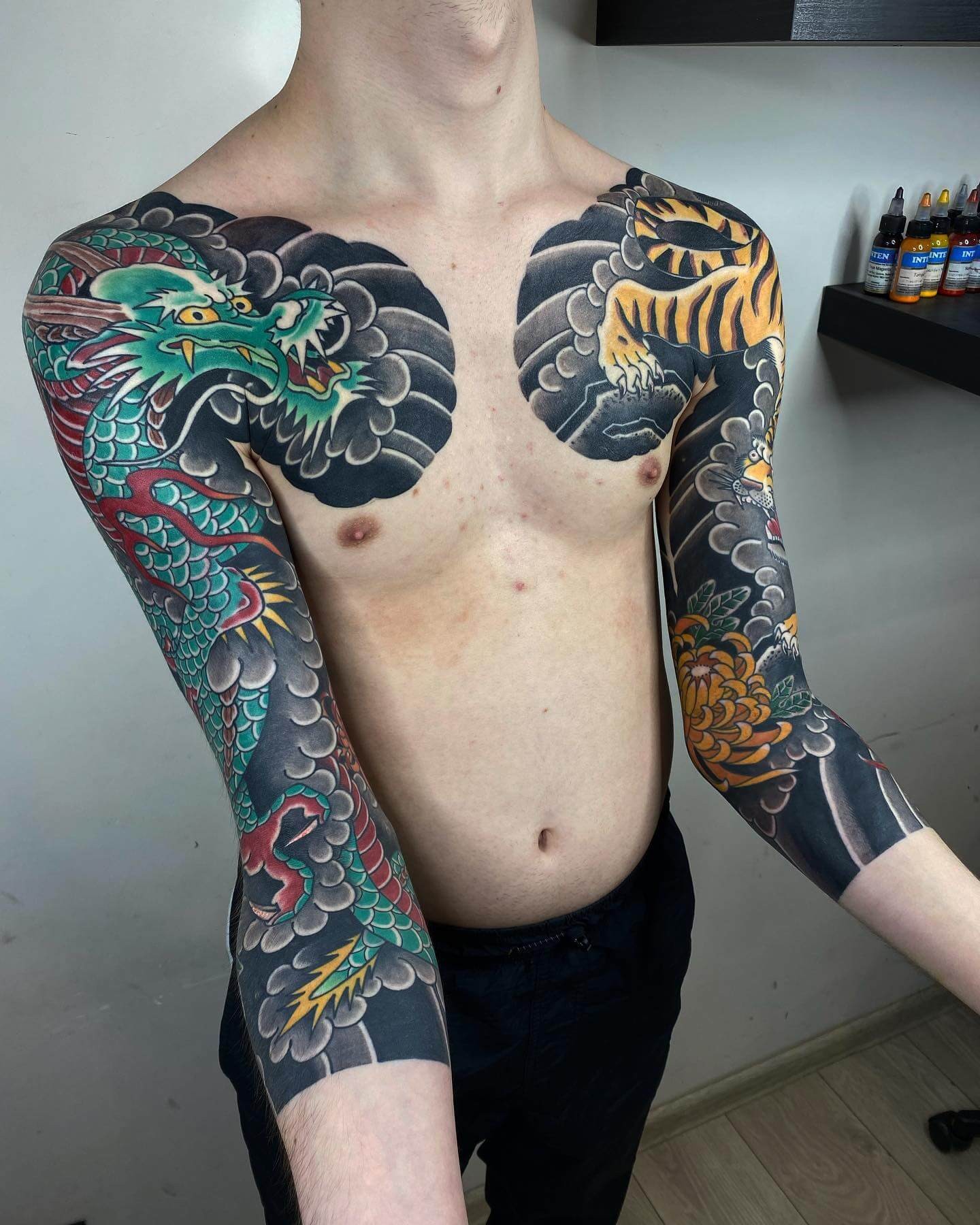 Japanese Snake Tattoos